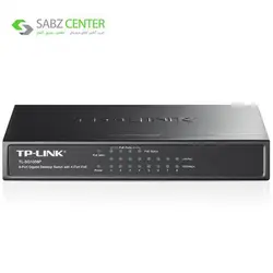 سوییچ 8پورت گیگابیتی تی پی-لینک TL-SG1008PTP-LINK TL-SG1008P 8-Port Gigabit Desktop Switch with 4-Port PoE