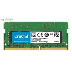 رم لپ تاپ DDR4 تک کاناله 2133 مگاهرتز CL15 کروشیال ظرفیت 16 گیگابایتCrucial DDR4 2133MHz CL15 Single Channel Laptop RAM - 16GB