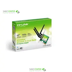 کارت شبکه PCI Express بی‌سیم و دو بانده تی پی-لینک مدل TL-WDN4800 TP-LINK TL-WDN4800 N900 Wireless Dual Band PCI Express Adapter