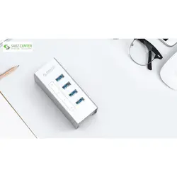 هاب 4پورت USB3.0 اوریکو A3H4-U3-V2Orico A3H4-U3-V2 Hub