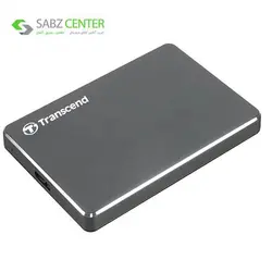 هارددیسک اکسترنال ترنسند مدل StoreJet 25C3N ظرفیت 1 ترابایتTranscend StoreJet 25C3N External Hard Drive - 1TB