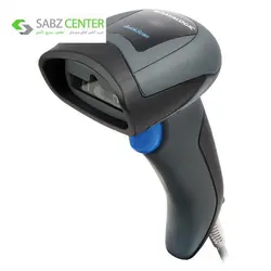 بارکدخوان دیتالاجیک QD2131 باa پایه قابل تنظیم فلزی و کابل USB دو متری اورجینالDATALOGIC QD2131 Barcode Scanner With Adjustable Stand And 2m Original USB