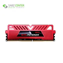 رم دسکتاپ DDR4 تک کاناله 3000مگاهرتز گیل Potenza 16GB Geil Evo Potenza DDR4 3000MHz CL16 Single Channel Desktop RAM - 16GB