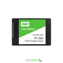 حافظه SSD وسترن ديجيتال GREEN 240 گیگابایت WDS240G1G0A Western Digital GREEN WDS240G1G0A SSD Drive - 240GB