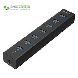 هاب USB 3.0 هفت پورت اوریکو مدل H7013-U3 Orico H7013-U3 7-Port USB 3.0 Hub