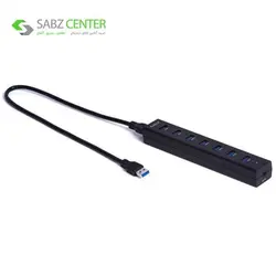 هاب USB 3.0 هفت پورت اوریکو مدل H7013-U3 Orico H7013-U3 7-Port USB 3.0 Hub