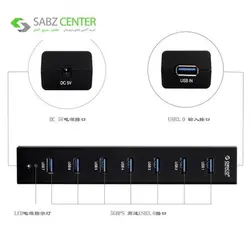 هاب USB 3.0 هفت پورت اوریکو مدل H7013-U3 Orico H7013-U3 7-Port USB 3.0 Hub