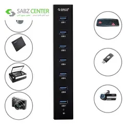 هاب USB 3.0 هفت پورت اوریکو مدل H7013-U3 Orico H7013-U3 7-Port USB 3.0 Hub