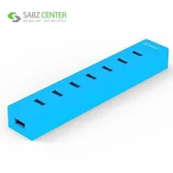 هاب USB 3.0 هفت پورت اوریکو مدل H7013-U3 Orico H7013-U3 7-Port USB 3.0 Hub