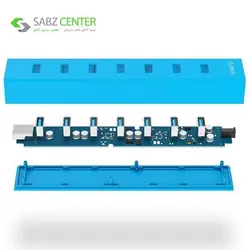 هاب USB 3.0 هفت پورت اوریکو مدل H7013-U3 Orico H7013-U3 7-Port USB 3.0 Hub