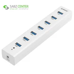 هاب USB 3.0 هفت پورت اوریکو مدل H7013-U3 Orico H7013-U3 7-Port USB 3.0 Hub