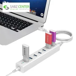 هاب USB 3.0 هفت پورت اوریکو مدل H7013-U3 Orico H7013-U3 7-Port USB 3.0 Hub