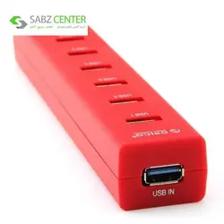 هاب USB 3.0 هفت پورت اوریکو مدل H7013-U3 Orico H7013-U3 7-Port USB 3.0 Hub