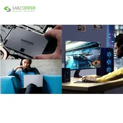اس اس دی اینترنال سامسونگ 870 QVO ظرفیت 4TBSamsung 870 QVO Internal SSD - 4TB