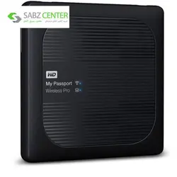 هارددیسک اکسترنال وسترن دیجیتال مدل My Passport Wireless PRO ظرفیت 2 ترابایتWestern Digital My Passport Wireless PRO External Hard Drive - 2TB