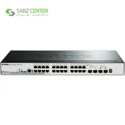سوییچ گیگابیتی 28 پورت دی-لینک سری اسمارت پرو مدل DGS-1510-28PD-Link DGS-1510-28P SmartPro 28-Port Gigabit Switch