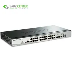 سوییچ گیگابیتی 28 پورت دی-لینک سری اسمارت پرو مدل DGS-1510-28PD-Link DGS-1510-28P SmartPro 28-Port Gigabit Switch