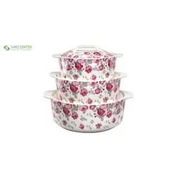 قابلمه 3 تکه چینی