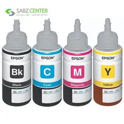 پک کامل جوهر مخزن اپسون T66Epson T66 Package Ink For L210