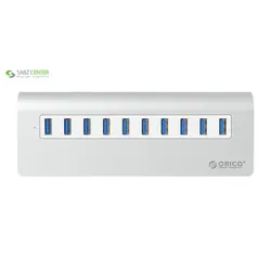 هاب USB3.0 ده پورت اوریکو M3H10-V2Orico M3H10-V2 10 Port USB 3.0 Hub