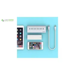 هاب USB3.0 ده پورت اوریکو M3H10-V2Orico M3H10-V2 10 Port USB 3.0 Hub