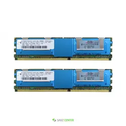 رم سرور اچ پی دو کاناله مدل 5300 سریال 397413-B21 با ظرفیت 4 گیگابایتHP-5300-2Channel-397413-B21-4GB