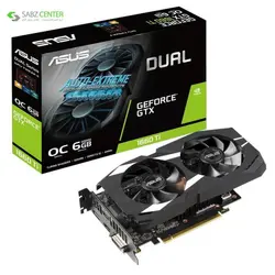 کارت گرافیک ایسوس مدل DUAL-GTX1660TI-O6GASUS DUAL-GTX1660TI-O6G Graphics Card