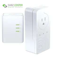 گسترش دهنده اینترنت آداپتوری پاورلاین دی-لینک مدل DHP-309AV D-Link DHP-309AV Powerline AV 500 Mini Adapter