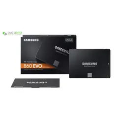 اس اس دی سامسونگ مدل 860 Evo ظرفیت 250 گیگابایت Samsung 860 Evo SSD Drive 250GB