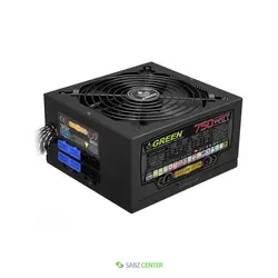 منبع تغذیه کامپیوتر گرین مدل GP750B-HP Green GP750B-OC Computer Power Supply