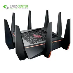 روتر بی‌ سیم ایسوس ROG RAPTURE RT-AC5300 GTAsus ROG RAPTURE RT-AC5300 GT WIreless Roter