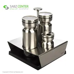 سرویس روغن زیتون و نمک پاش باریکو مدل PeerlessBarico Peerless Oil Pourer And Spice Set