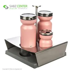 سرویس روغن زیتون و نمک پاش باریکو مدل PeerlessBarico Peerless Oil Pourer And Spice Set
