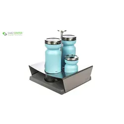 سرویس روغن زیتون و نمک پاش باریکو مدل PeerlessBarico Peerless Oil Pourer And Spice Set