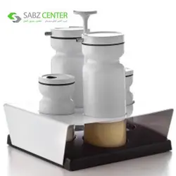 سرویس روغن زیتون و نمک پاش باریکو مدل PeerlessBarico Peerless Oil Pourer And Spice Set