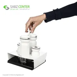 سرویس روغن زیتون و نمک پاش باریکو مدل PeerlessBarico Peerless Oil Pourer And Spice Set