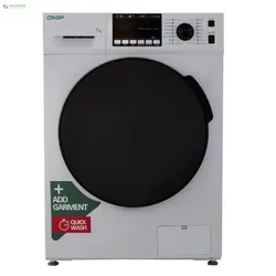 ماشین لباسشویی کروپ مدل WFT-27411 ظرفیت 7 کیلوگرمCrop WFT-27411 Washing Machine 7 Kg