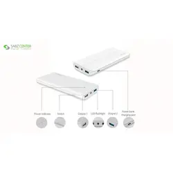 شارژر همراه اوریکو مدل T10000 ظرفیت 10000 میلی آمپر ساعت Orico T10000 10000mAh Power Bank