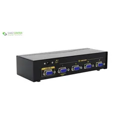 اسپلیتر VGAچهار پورت کی نت پلاسKPS654Knet plus KPS654 VGA Splitter 4port