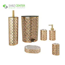 ست سرویس بهداشتی 6 تکه لیمون مدل b67