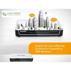 سوییچ شبکه دسکتاپ 16 پورت 10/100 تندا اس 16Tenda 16-Port 10/100 Desktop Switch S16