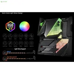 مادربرد گیگابایت Z490 AORUS XTREME WATERFORCE (rev 1.x)Gigabyte Z490 AORUS XTREME WATERFORCE rev. 1.x Motherboard