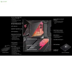 مادربرد گیگابایت Z490 AORUS XTREME WATERFORCE (rev 1.x)Gigabyte Z490 AORUS XTREME WATERFORCE rev. 1.x Motherboard