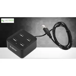 هاب USB2.0 چهارپورت اوریکو DH4U-U2Orico DH4U-U2 Four Port USB 2.0 Hub