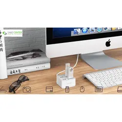 هاب USB2.0 چهارپورت اوریکو DH4U-U2Orico DH4U-U2 Four Port USB 2.0 Hub