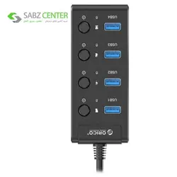 هاب 4 پورت اوریکو مدل W9PH4 Orico W9PH4 4-Port USB-Hub