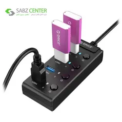 هاب 4 پورت اوریکو مدل W9PH4 Orico W9PH4 4-Port USB-Hub