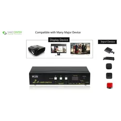 سوئیچHDMI دو پورت کی-نت-پلاس KPS7202KNETPLUS KPS7202 Auto HDMI Switch 2Port