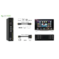 سوئیچHDMI دو پورت کی-نت-پلاس KPS7202KNETPLUS KPS7202 Auto HDMI Switch 2Port