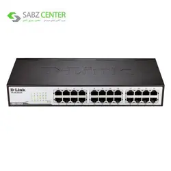 سوییچ 24 پورت غیر مدیریتی و دسکتاپ دی-لینک مدل DES-1024DD-Link DES-1024D 24-ports 10/100Mbps Unmanaged Desktop Switch